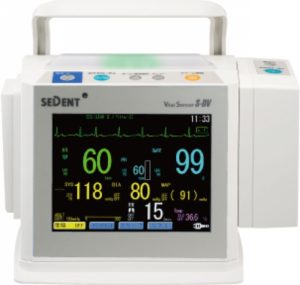 生体情報モニタ　バイタルセンサ　S-DV　S-DVBの写真