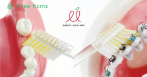 adam and eve -アダムアンドイブ-　歯ブラシの写真