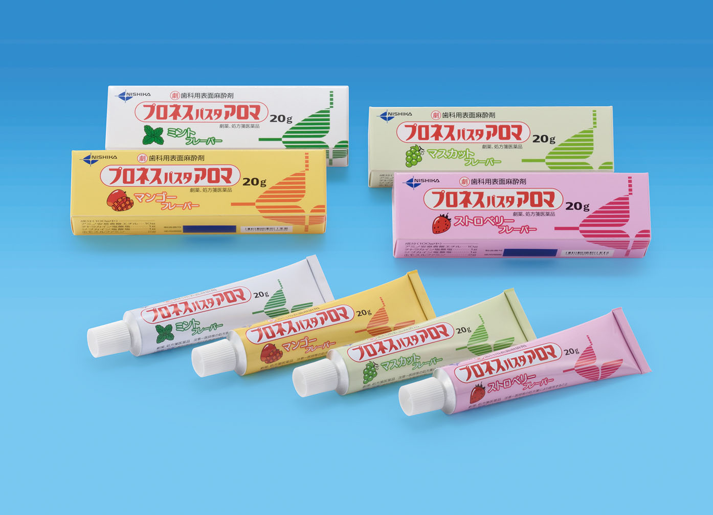 歯科用表面麻酔剤「プロネスパスタアロマ」の写真